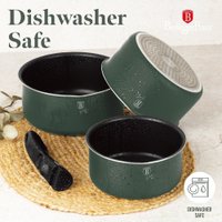 Набор кастрюль Berlinger Haus Matte Green Collection BH-8423