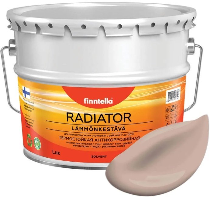 

Краска Finntella Radiator Jauhe F-19-1-3-FL102 2.7 л (теплый бежевый)