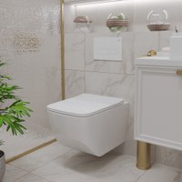 Унитаз подвесной Roxen Boro 530145-01 Rimless Soft Close