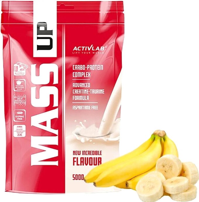 

Гейнер Activlab MASS UP (5000г, банан)