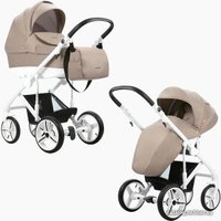 Универсальная коляска BEBETTO Magnum (3 в 1, 148, белая рама)