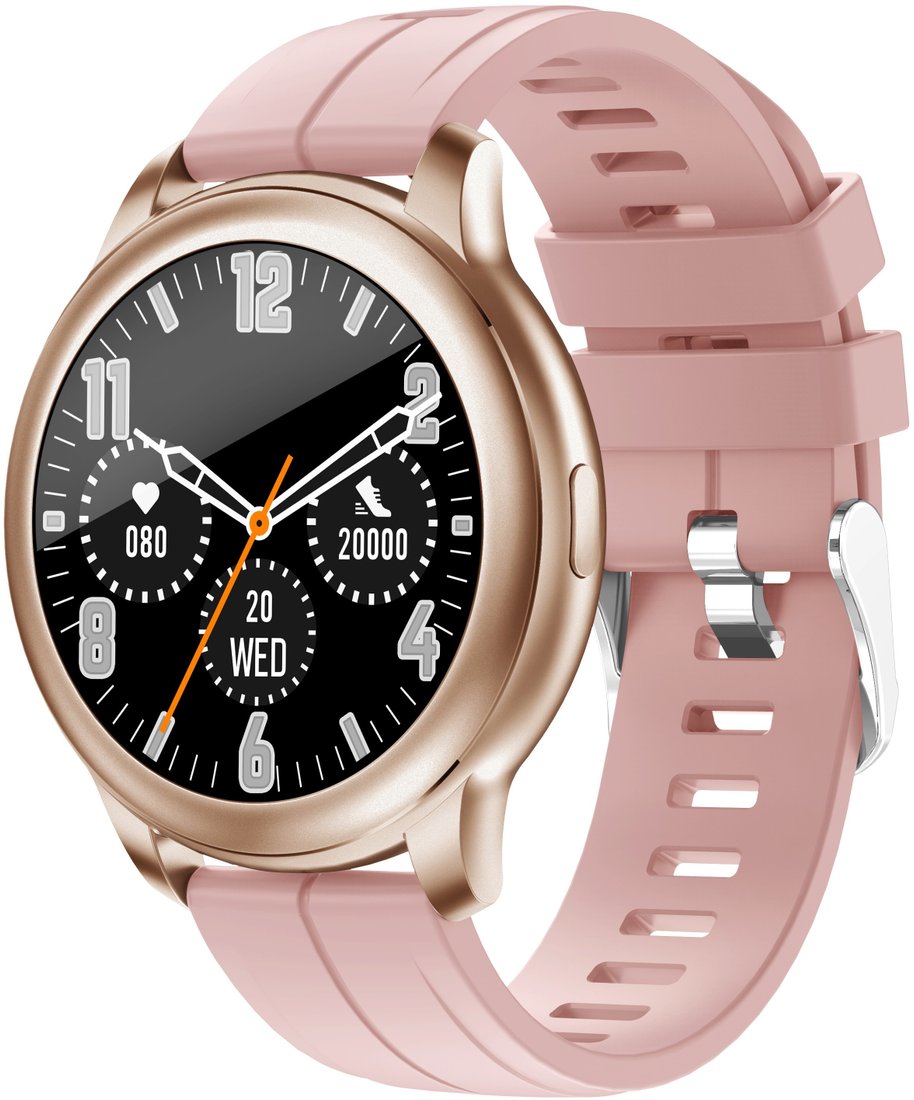 

Умные часы Globex Aero V60 (розовый)