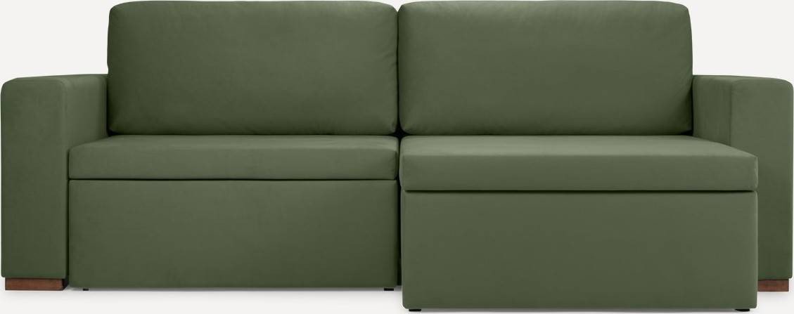 

Угловой диван Divan Майнап Velvet Olive 219277 (зеленый)