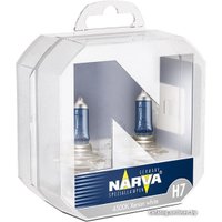 Галогенная лампа Narva H7 Range Power White 2шт