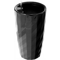 Вазон Forgarden Кристалл BN10364 (черный глянцевый)