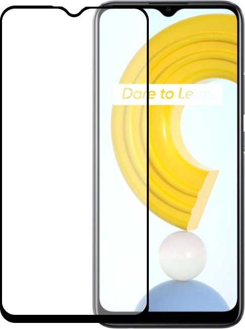 

Защитное стекло KST Full glue для Realme C25 (черное)
