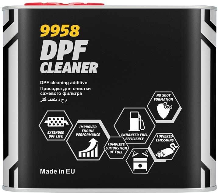

Присадка в топливо Mannol DPF Cleaner 400мл 9958