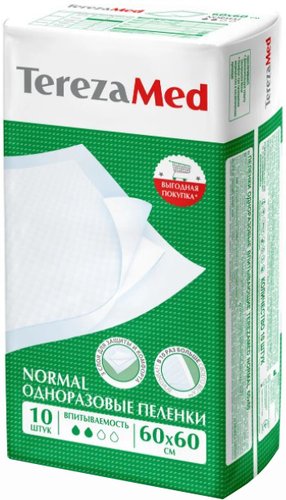 Tereza Med Впитывающие Normal 60x60 (10 шт)