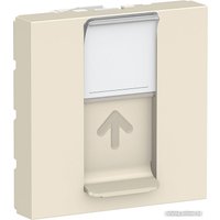 Накладка для компьютерной/телефонной розетки Schneider Electric Unica Modular NU941144 в Гродно