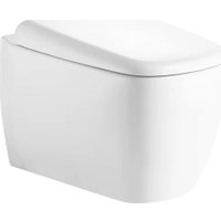 Унитаз подвесной Roxen Martin в комплекте с инсталляцией StounFix Dual Fresh 6 в 1 968521 (кнопка: оружейная сталь)