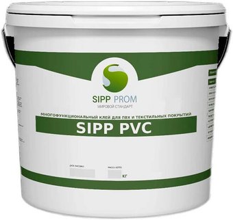 Клей для напольных покрытий SIPP PVC универсальный для ПВХ и ковровых покрытий 6кг