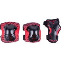 Комплект защиты Tech Team Safe Fit Teens 1.0 NN011990 (S, красный)