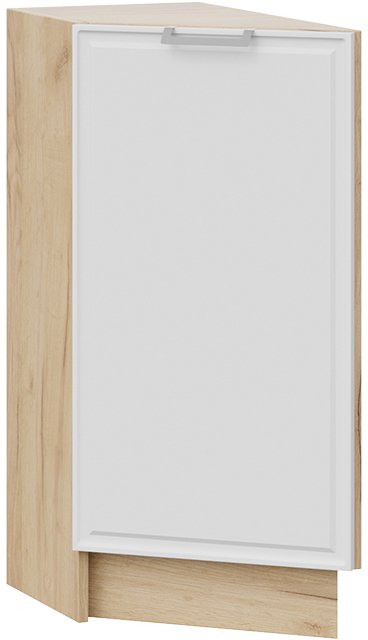 

Шкаф напольный Трия Белладжио 1Н3Т (дуб крафт золотой/фон белый)