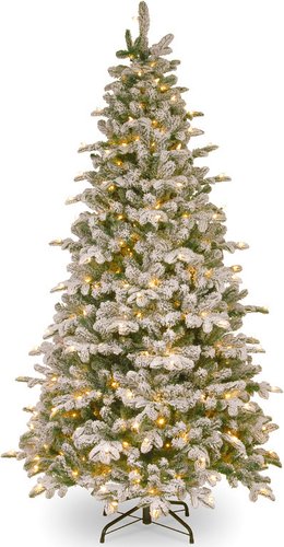 Ель National Tree Company Snowy Everest LED 2.28 м