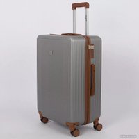 Чемодан-спиннер Grott 340-614/5-26 (светло-серый)