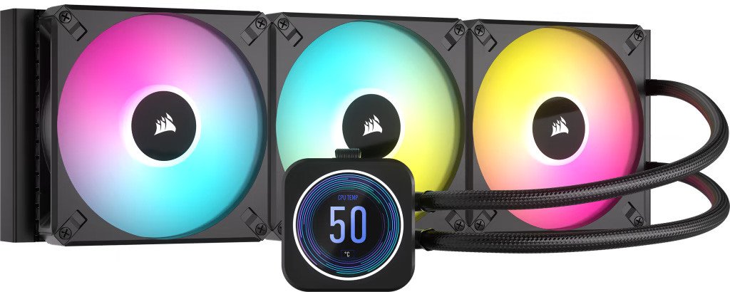 

Система жидкостного охлаждения для процессора Corsair iCUE H170i Elite LCD XT CW-9060076-WW