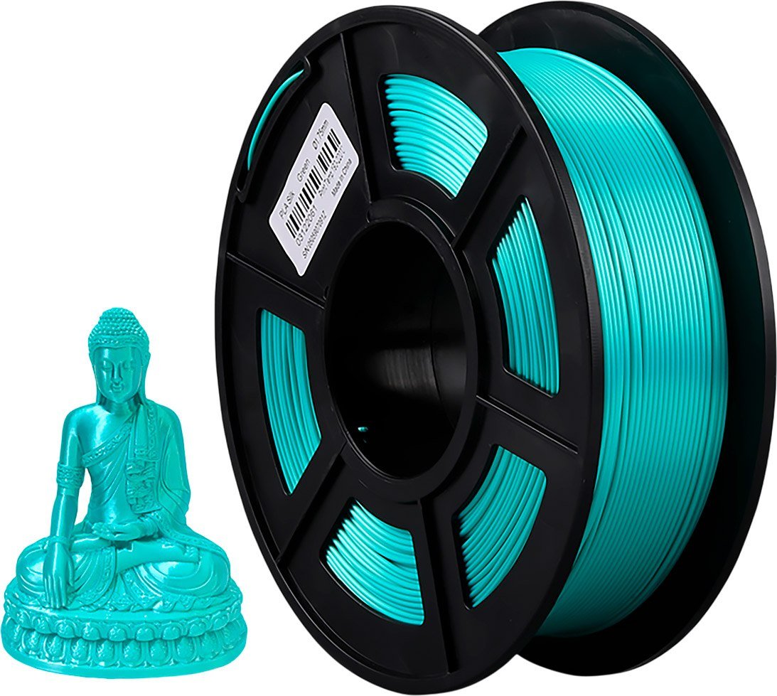 

Пластик NV Print NV-3D-SILK-PLA-P-GREEN (1.75мм, 1кг, зеленый)