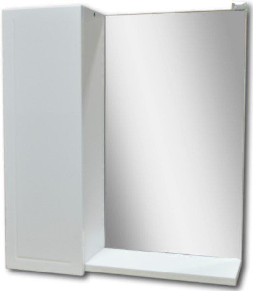 

Гамма Шкаф с зеркалом для ванной 55.9 (левый)