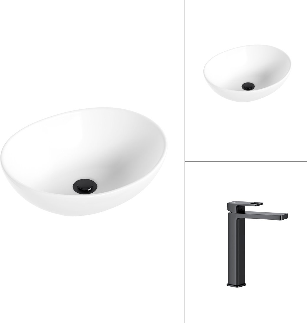 

Умывальник Lauter 21652 + Cascade 21СК0655BS