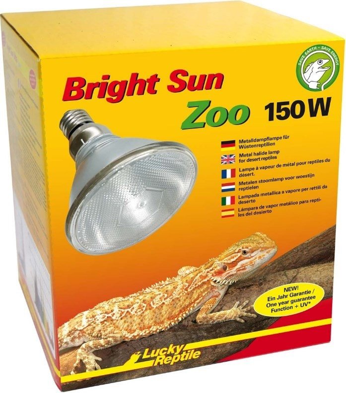 

Тепловая лампа Lucky Reptile Bright Sun UV ZOO Пустыня 150 Вт