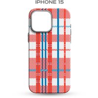 Чехол для телефона Luxo Самоирония Lf-4 ля Apple iPhone 15 (красный/синий, светящийся)