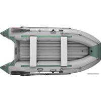 Моторная лодка Roger Boat Trofey 3500 (без киля, серый/зеленый)