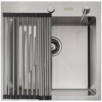 Кухонная мойка ARFEKA ECO AR мойка 500*500, роллер-мат, дозатор SATIN