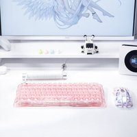 Клавиатура Gravastar Mercury V60 Crystal Rose (GravaStar UFO Magnetic)
