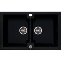 Кухонная мойка Kernau KGS A 80 2B Deep Black