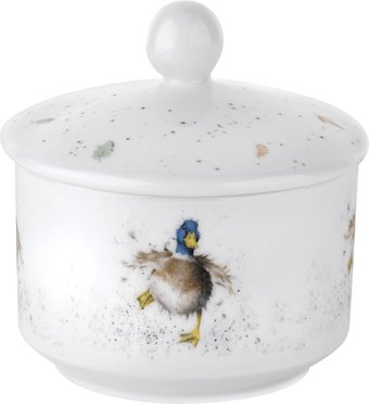 Сахарница Royal Worcester Wrendale Designs Селезень WN3926-XW