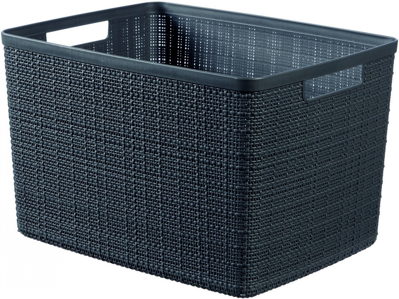 

Корзина Curver Jute L20 01907-G44-01 (темно-серый)