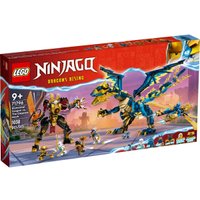 Конструктор LEGO Ninjago 71796 Стихийный Дракон против Робота-императрицы в Солигорске