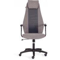 Офисное кресло TetChair Aviator флок/ткань (серый/серый)