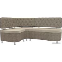 Угловой диван Лига диванов Вегас 105178 (левый, бежевый/корфу 03)