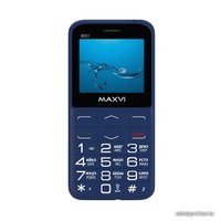 Кнопочный телефон Maxvi B231 (синий)
