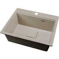 Кухонная мойка Marblan Comfort 60 (гранит, с сифоном и колландером)