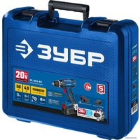 Дрель-шуруповерт Зубр Профессионал DL-201-42 (с 2-мя АКБ, кейс)