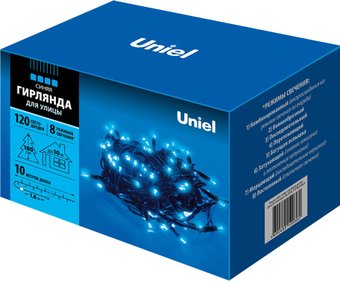 Светодиодная гирлянда Uniel ULD-S1000-120/DBA IP67 UL-00005262 (синий)