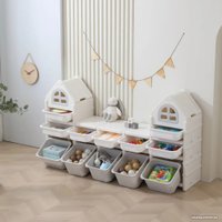 Комод UNIX kids Grey PTSTW9GRY (9 ящиков)