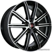 Литые диски Alcasta M64 16x6.5" 5x114.3мм DIA 66.1мм ET 40мм BKF