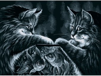 Картина по номерам Белоснежка Самая большая моя 419-BA-C