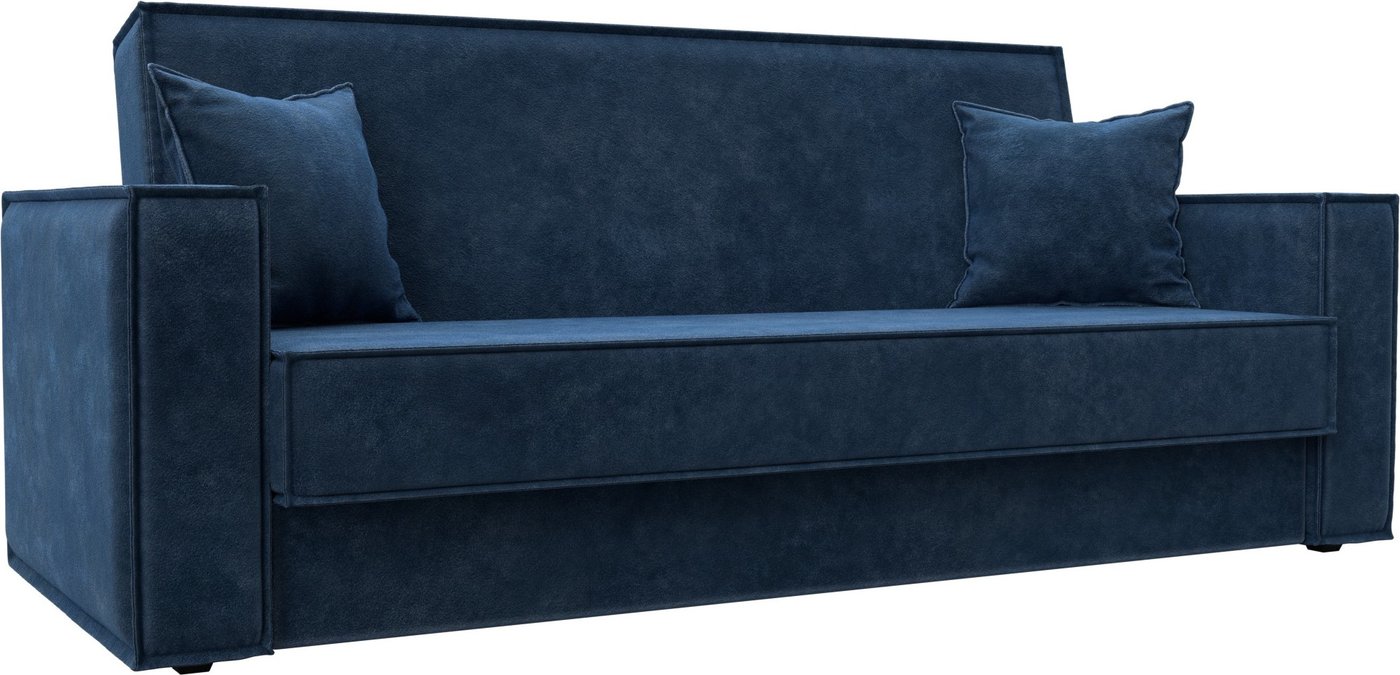 

Диван Лига диванов Куба 127447 (велюр Brut 11 синий)