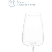 Набор бокалов для вина Pragma Ommo YF702420C24 (2шт)