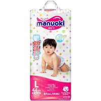 Трусики-подгузники Manuoki L 9-14 кг JPM002 (44 шт)