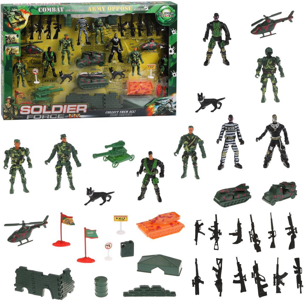 

Набор фигурок Наша Игрушка Армия 200335267