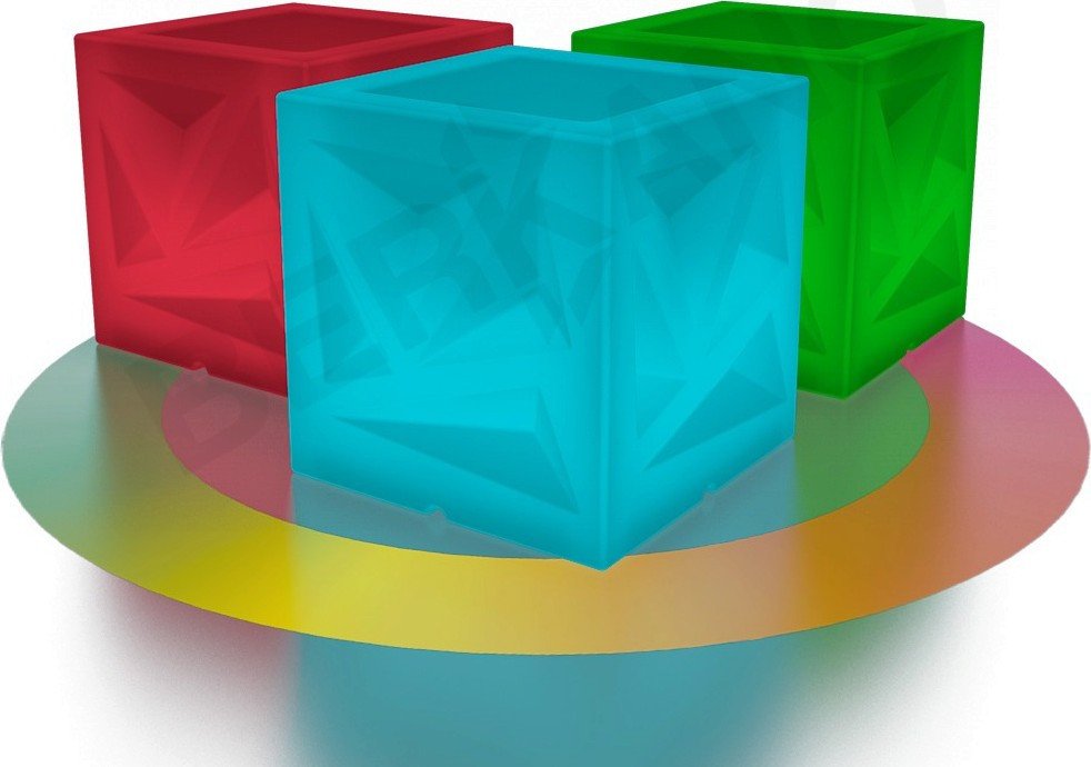 

Кашпо Berkano Светящееся Icelandic Cube DB (белый, RGB подсветка)