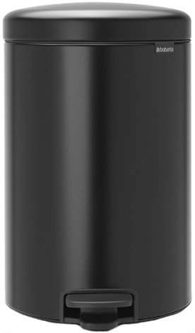 

Мусорное ведро Brabantia Pedal Bin NewIcon 20 л (черный матовый)