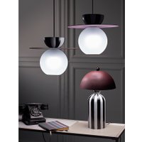 Настольная лампа Bergenson Bjorn Anniken BB0000178 (черный/белый/сливовый)