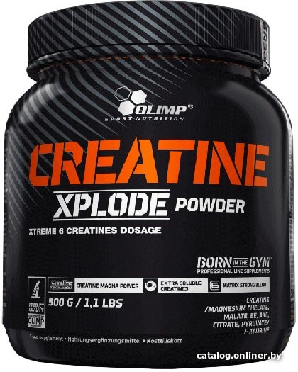 Моногидрат креатина Olimp Creatine Xplode (ананас, 500 г)