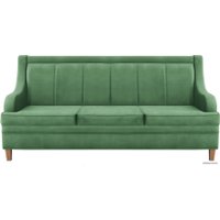 Диван Brioli ЛуиП трехместный (микровелюр, В61 мятный)